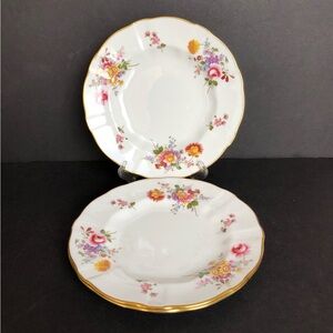 Royal Crown Derby Derby Posies Salad Plate Set of 3 Bone China England Excellent